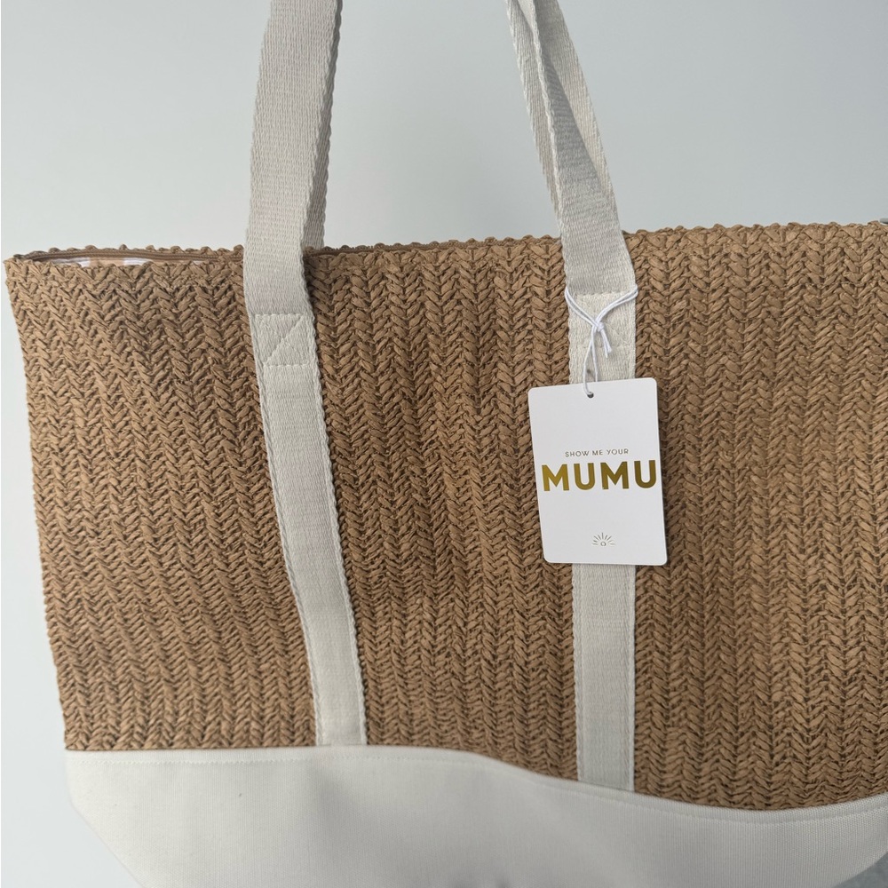Show Me Your MuMu Sunseeker Tote Bag - new with tags